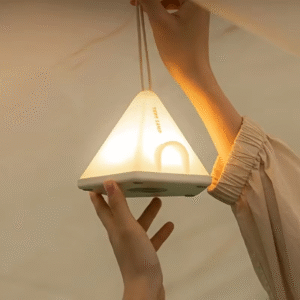 Hot Sales Portable Rechargeable Camping Lantern With Type-C and USB Charger Ports Camp Light