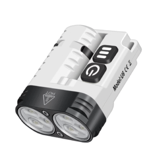 Portable Multifunctional Safety Hammer and Mini LED Flashlight Rechargeable EDC Aluminum Alloy Lamp Body