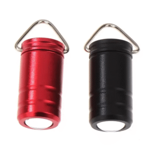 Mini Outdoor Portable Keychain Flashlight with Minimum Brightness and Long Lifespan, Waterproof Keychain Flashlight