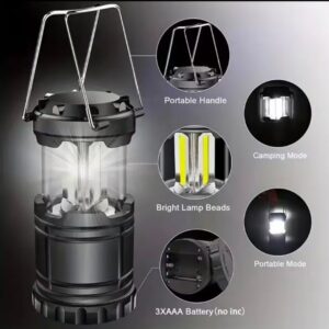 Camping Lamp Waterproof Continuous Dimming LED Lantern