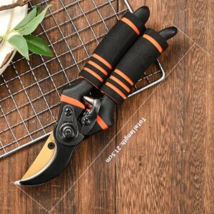 Flower Gardening Scissors Pruning Shears for Pruning Branches Fruit Trees Fruit Picking Shears Essential Garden Hand Tools
