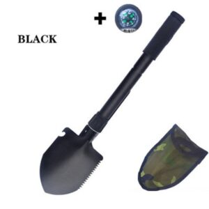 Portable Folding Shovel Multitool Spade Multifunctional Entrenching Tool for Gardening, Camping,Hiking, Fishing