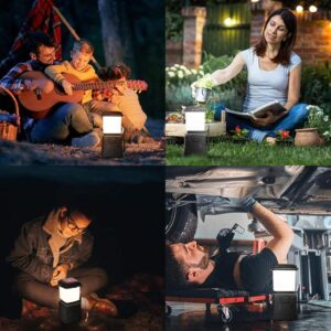 Outdoor 1000 Lumen USB Rechargeable Multi-function Flashlights Emergency Powerbank Camping Lantern With Belt for Camping Hiking